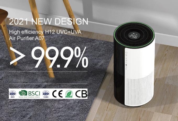 Homefish OEM Luftreiniger Großhandelsluftreiniger Smart Hepa Purificador De Aire UVC Purificaturd Wifi Luftreiniger Tuya 0
