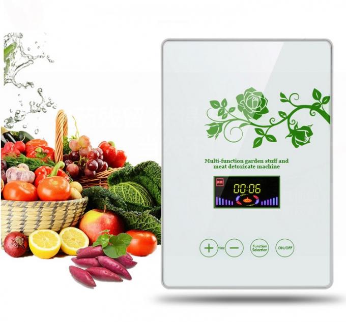 Homefish Glasplatte Portable Obst-Gemüsesterilisierungsmaschine Intelligente Multifunktionsmaschine 400mg/h Ozongenerator für die Küche 6