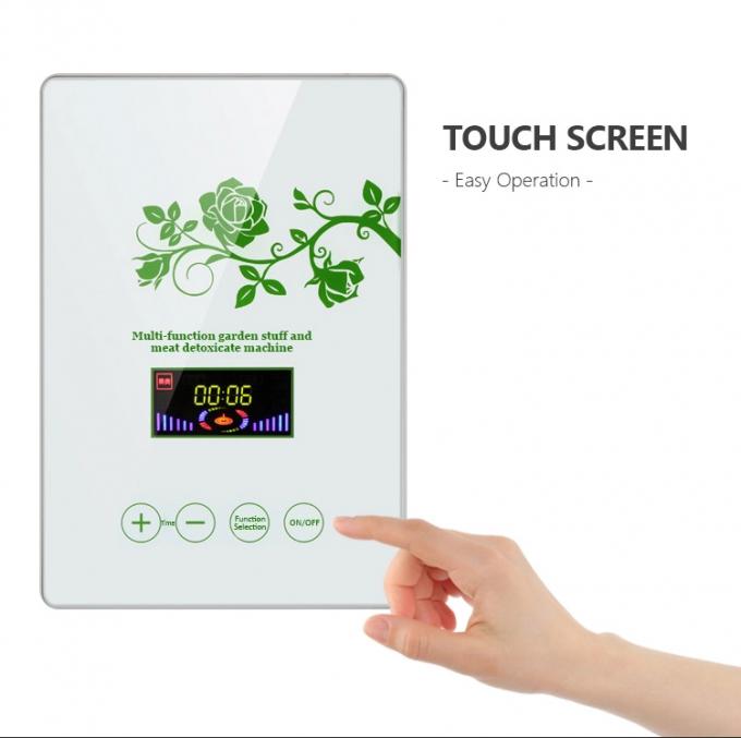 Homefish Glasplatte Portable Obst-Gemüsesterilisierungsmaschine Intelligente Multifunktionsmaschine 400mg/h Ozongenerator für die Küche 12