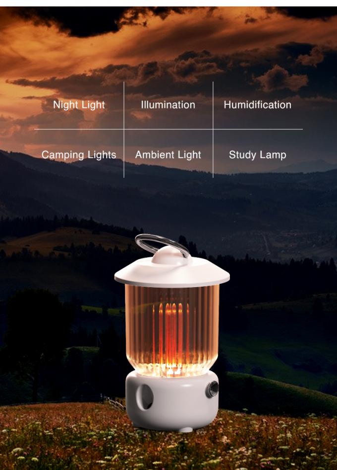 HOMEFISH Batteriebetriebener USB-Luftbefeuchter 260 ml 11