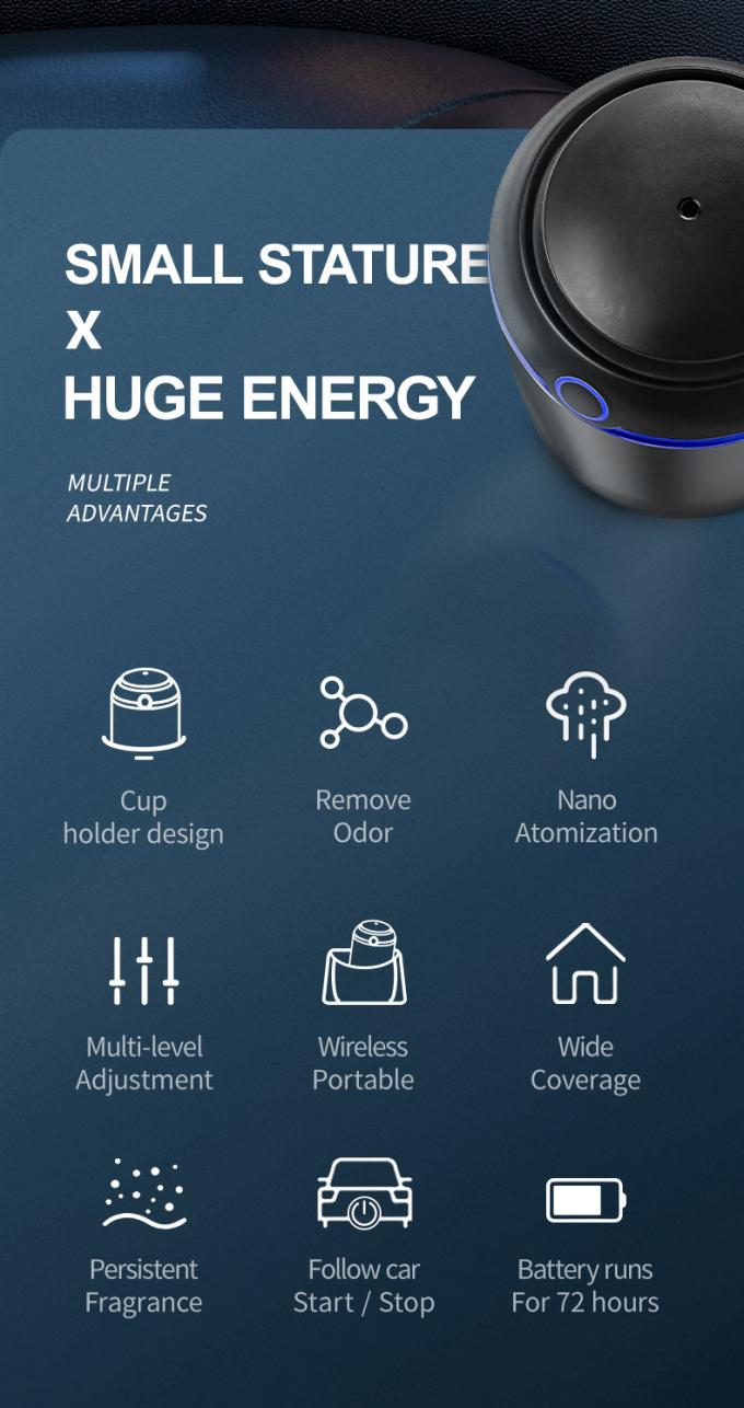 HOMEFISH 10 ml ätherische Öldiffusoren Smart Capsule Aroma Diffuser Feuchtigkeitsspülung Aromatherapie 1