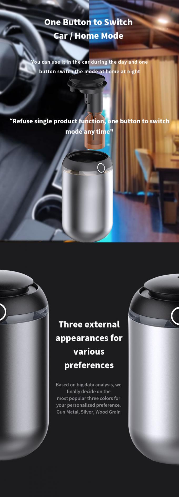 HOMEFISH 10 ml ätherische Öldiffusoren Smart Capsule Aroma Diffuser Feuchtigkeitsspülung Aromatherapie 5