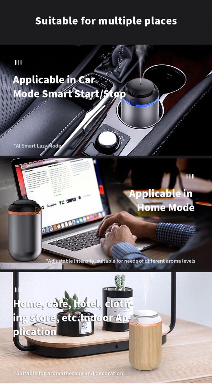 HOMEFISH 10 ml ätherische Öldiffusoren Smart Capsule Aroma Diffuser Feuchtigkeitsspülung Aromatherapie 9