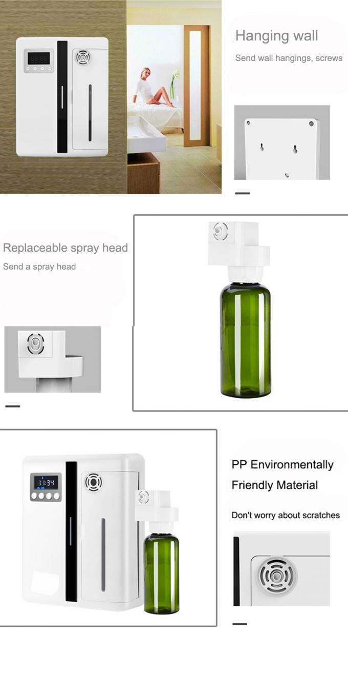 Hotel Lobby Wand montiert 160ml reines Duftöl Aromatherapie Diffuser Ultraschall Duft Wasserloses ätherisches Öl Diffuser Luft 5