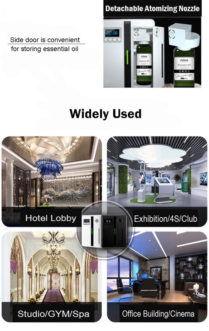 Hotel Lobby Wand montiert 160ml reines Duftöl Aromatherapie Diffuser Ultraschall Duft Wasserloses ätherisches Öl Diffuser Luft 8