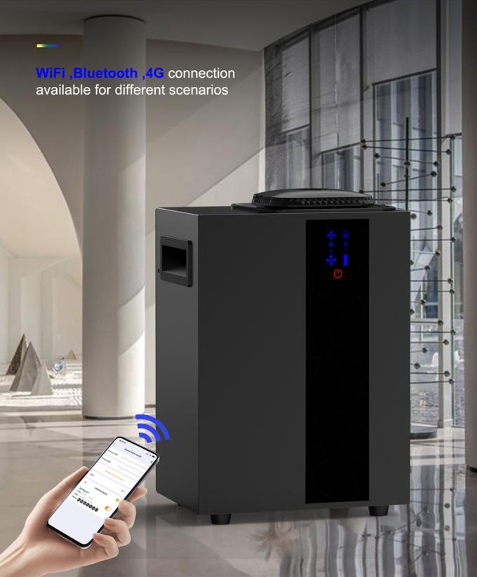 Smart 800ml Öl Duft Diffuser: Verbessern Sie Ihren Raum mit Wifi App Control und reine wasserlose ätherische Öl Diffusion für HVAC 3