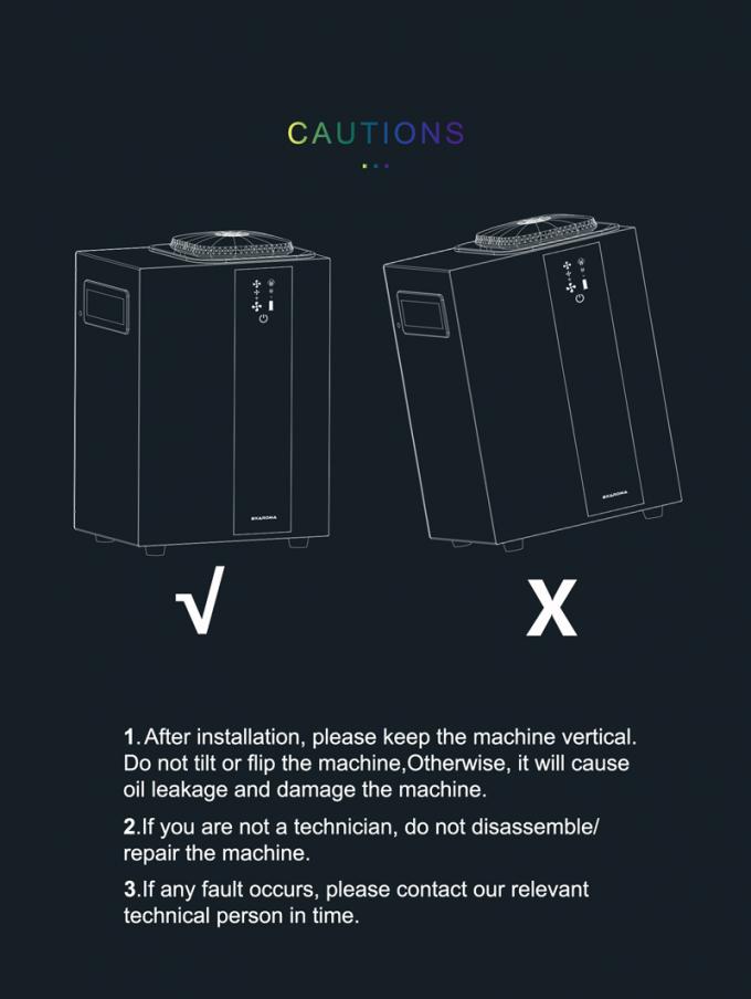 Smart 800ml Öl Duft Diffuser: Verbessern Sie Ihren Raum mit Wifi App Control und reine wasserlose ätherische Öl Diffusion für HVAC 9