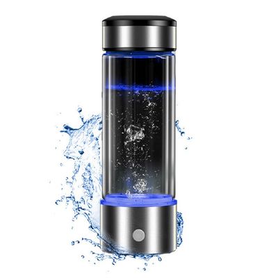 Guter Preis Homefish 2021 OEM Glaswasserstoffgenerator Wasserflasche SPE PEM Technologie Wasser Ionisierer Tragbare Wasserstoffwassermaschine Online