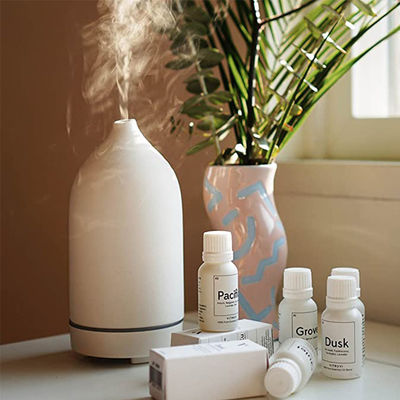 HOMEFISH 100 ml ätherische Öldiffusoren ohne Wasser 2,4 MHz