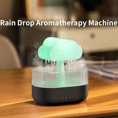 HOMEFISH Regentropfen-Aromatherapie-Maschine mit farbenfroher Atmosphäre Licht zur Stresslinderung