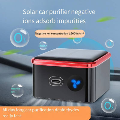 Auto-Solarluftreiniger Negativ-Ionen-Ozon-Doppelluftreinigung