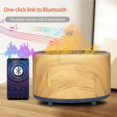 Ruhiger Flammenbefeuchter Bluetooth-Fernbedienung LED-Aromatherapie