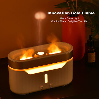 Guter Preis 2023 Neuer Flammenwasser-Atomisierung Quallen Nebelfeuchtiger Desktop Tragbarer ätherischer Öl Aroma Diffuser mit Atmosphärenlicht Online