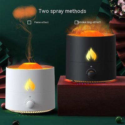Guter Preis Jellyfish Fire Vulkan Luftbefeuchter Großhandel Portable Flame Oil Essential Aroma Mini Vulkan Diffuser Online