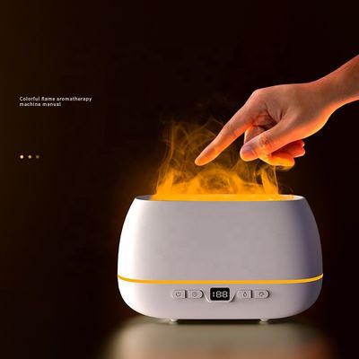 Guter Preis 2023 Neues Design Ultraschall-Flammdiffuser 200ml RGB-Leichtflammfeuchtiger mit Fernbedienung Aroma Diffuser für den Haushalt Online