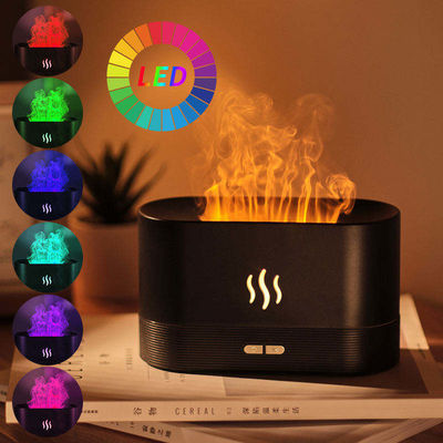 Guter Preis RGB-Licht Farbwechsel USB-Flammenbefeuchter Led-Essenzölfeuer-Flamme Smart Aroma Diffuser für Schlafzimmer Home Office Online