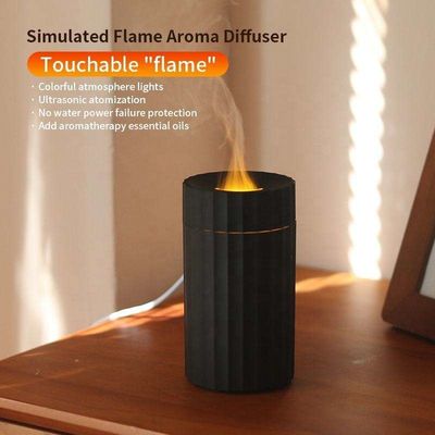 Guter Preis Neue Ankunft Neues Heißes USB-Essentialöl-Flamme Aroma Diffuser Ultraschall-Luft-Portable Wasserlose Luftbefeuchter 100Ml Auto Aroma Diffuser Online