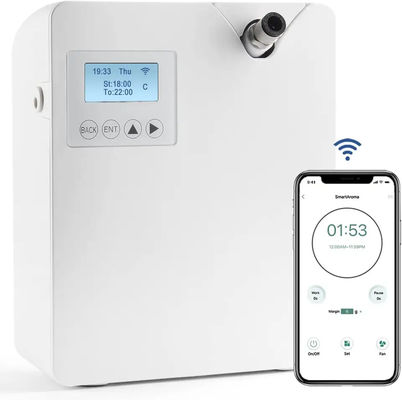 Guter Preis HVAC-Geruchsluftmaschine Fernbedienung 300ML tragbarer Kaltluftvernebler Intelligenter Geruchsdiffusor-Maschine mit Bluetooth Online