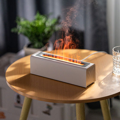 Guter Preis HOMEFISH Flammsimulationsbefeuchter Großkapazität Desktop Aromatherapie Diffuser mit Atmosphäre Licht für Schlafzimmer Online
