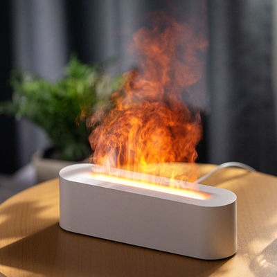 Guter Preis HOMEFISH Flammenbefeuchter Aromatherapie-Maschine 150ml Kapazität RGB Flammeffekt für Schlafzimmer-Schreibtisch Online