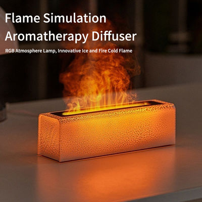 Guter Preis Lavaschmelzsimulation Aromatherapie Diffusor Luftbefeuchter mit Atmosphärenlicht Online